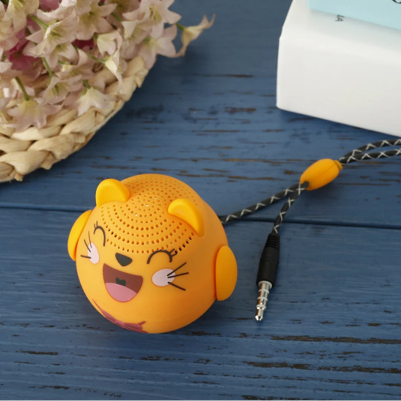 Беспроводная Bluetooth колонка милая мультяшная портативная мини