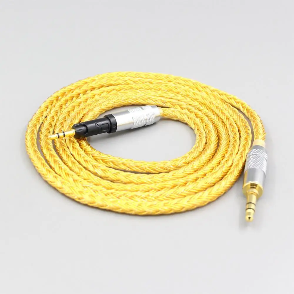 16 Core OCC позолоченный кабель для наушников Sennheiser HD6 HD7 HD8 MIX DJ HD595 наушники LN007347 |