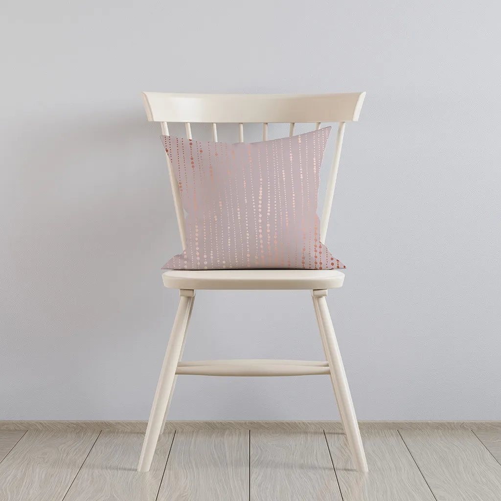 Новинка розовое золото розовая наволочка квадратная с принтом домашний декор