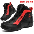 Новинка, водонепроницаемая мотоциклетная обувь, мужские Модные уличные мотоциклетные ботинки, Уличная обувь для езды на мотоцикле по бездорожью, мужская спортивная обувь