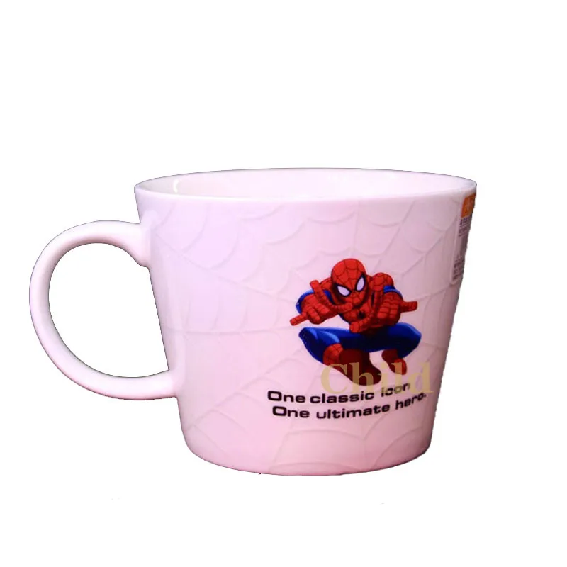 

Disney Ceramic Cup Marvel Super Hero Mug Spiderman Image Children's Cool Breakfast Cup Adult Coffee Cup Kids Milk Cup