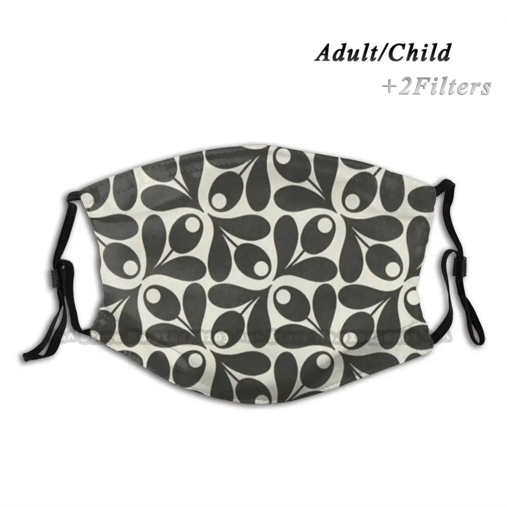 

Маска для лица Orla Kiely, многоразовая, с фильтром Pm2.5, регулируемая, моющаяся