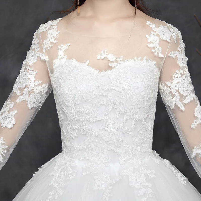 Vestidos De Festa Curto свадебное платье 2020 Новое весеннее летнее и осеннее большого