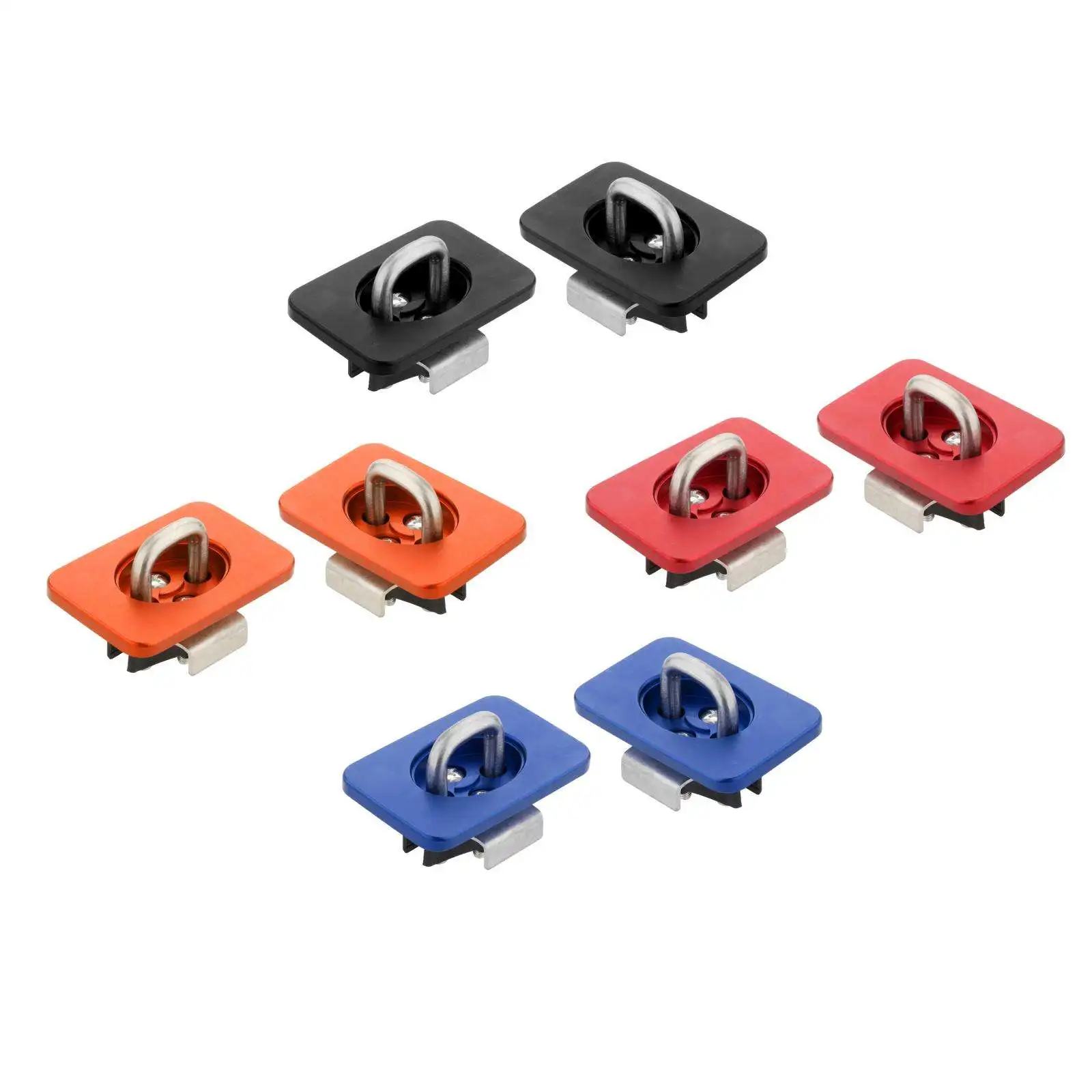 

2 шт., D-образные кольца для грузовиков Ford F 150 2015-21, для Super Duty 2017-2021, цельнометаллические