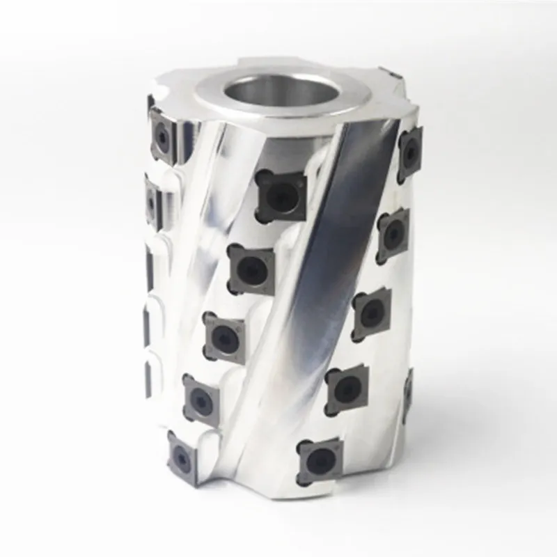 Деревообрабатывающий световой станок спиральная фреза головы древесины