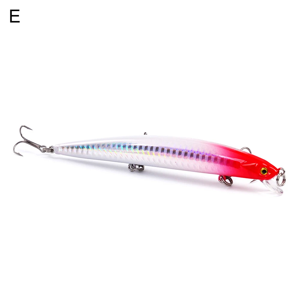 

12.5cm Fishing Bait Artificial Minnow Lure Hard with Treble Hooks Fishing Tackle Fishing Hooks Fishing Tackle Lure 3D Eyes