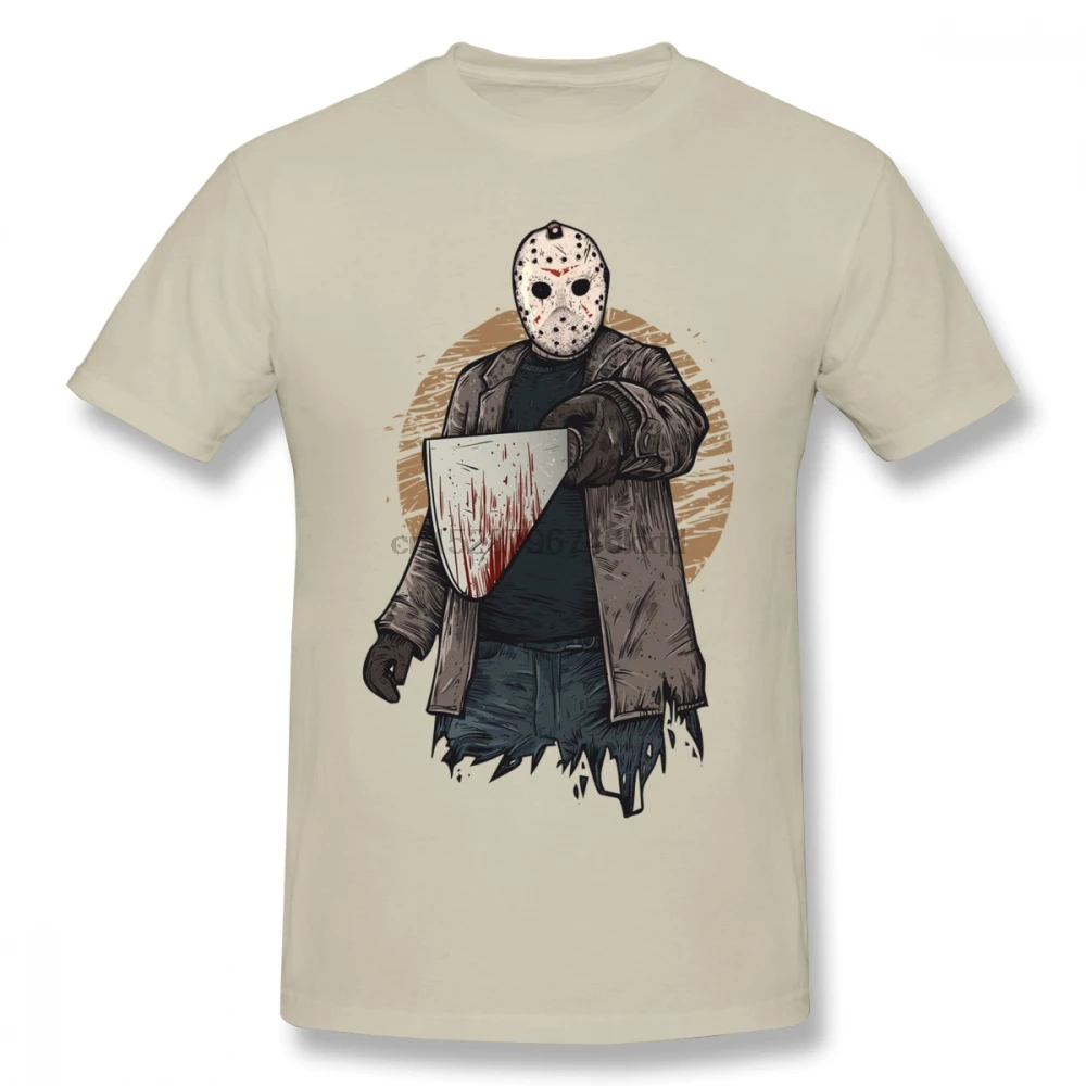 Мужская футболка с 3D принтом Джейсона из фильма ужас Пятница 13 е|Мужские