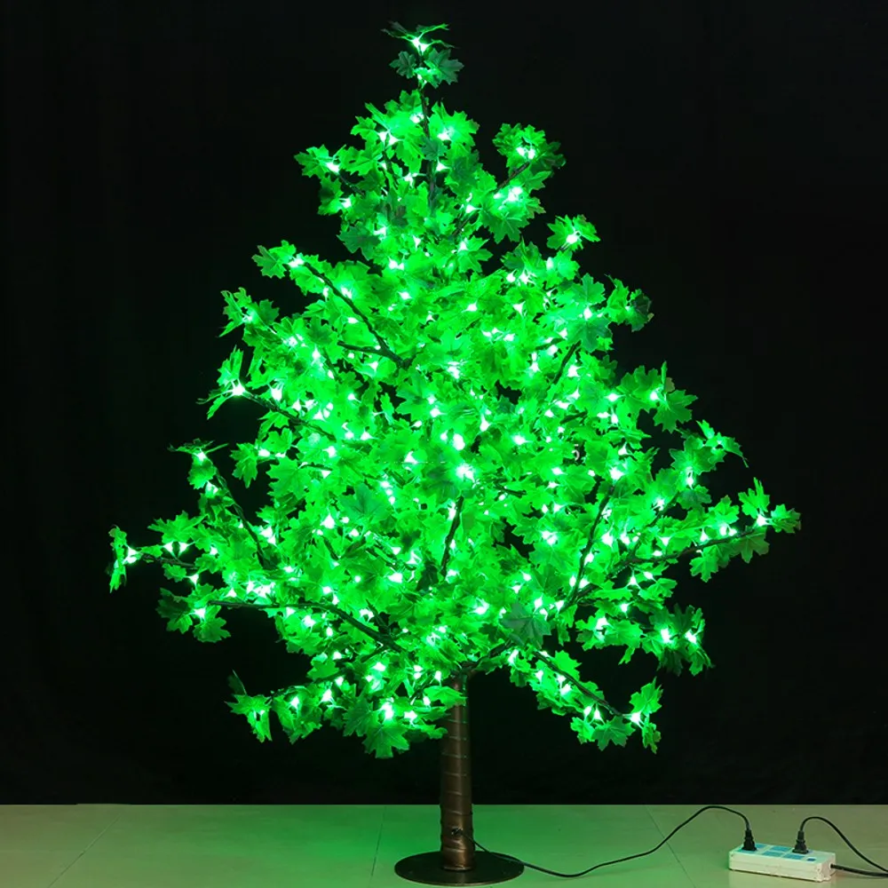 

Outdoor LED maple Tree Light Christmas Xmas Tree 1.5M 2M height Fairy garden Landscape Lighting for Holiday Wedding party decor