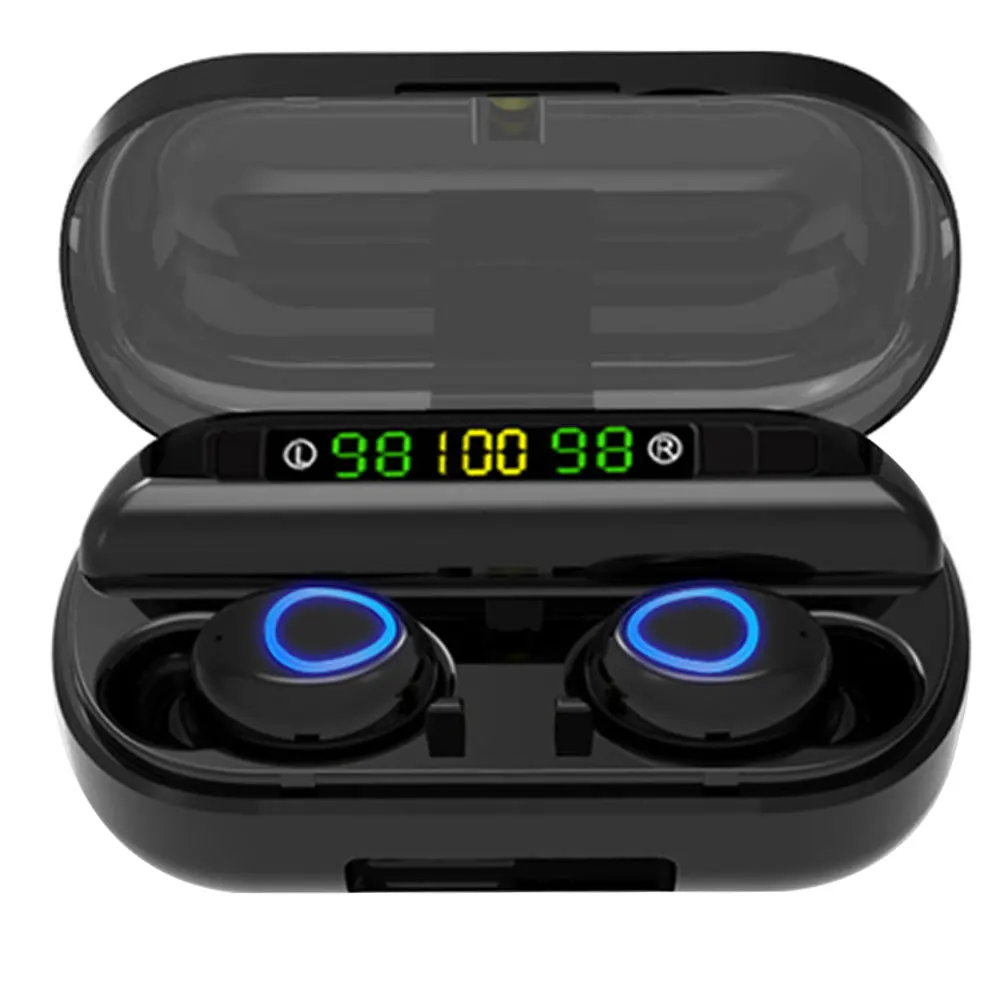 

TWS Sports Bluetooth 5.0 Wireless Headphone 4000mAH Charging Box Mini Earbuds Touch Control Stereo Waterproof Earphones In Ear
