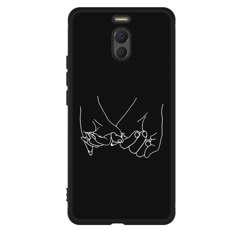 19 Противоударный силиконовый чехол для Meizu Note 9 8 16 16X X8 M5C M6 M5S M5 M6 Note 16 Plus Звездный черный окрашенный чехол для телефона - Цвет: 19