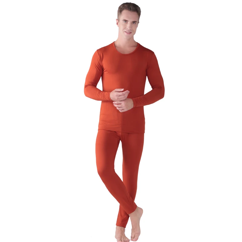 Теплые Термальность утепленного трикотажа набор с подштанниками для размера