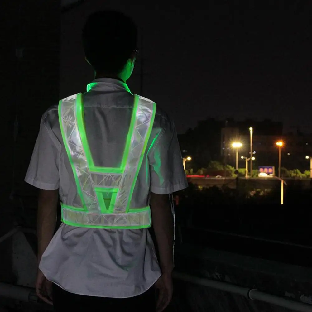Эластичный Защитный Жилет светоотражающий жилет безопасности для езды на