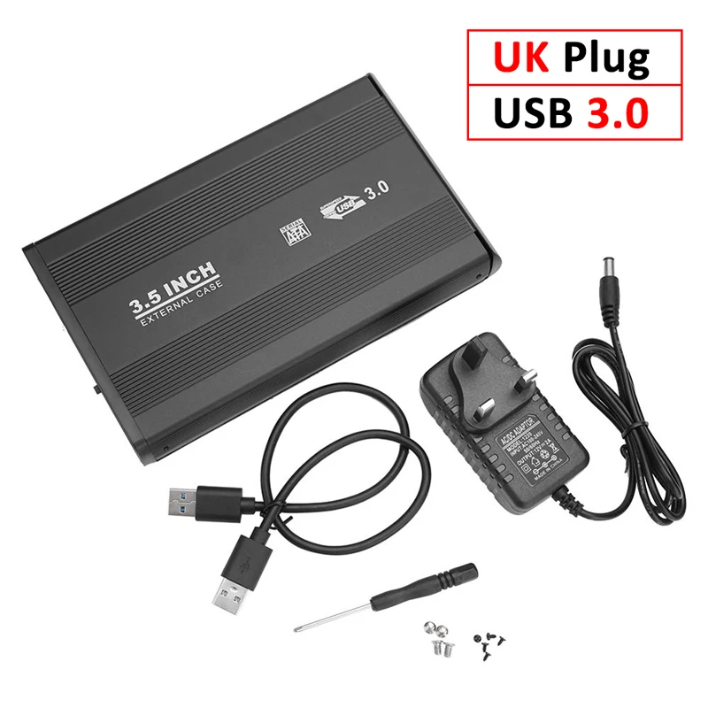 Алюминий сплав 3 5 корпус для жесткого диска чехол SATA USB3.0/2 0 Корпус высокого