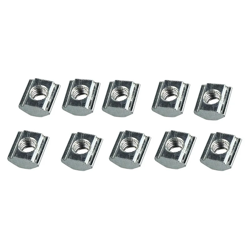 10Pcs T-Slot Aluminum Extrusion 20 Series M5 Hardware Slide In T-Nut | Обустройство дома