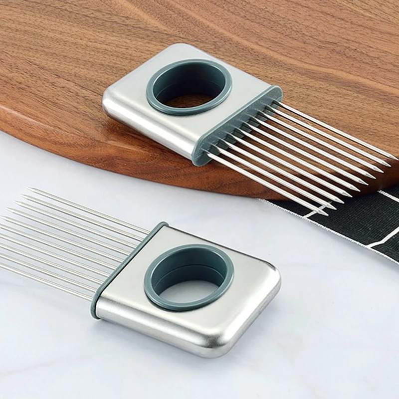 304 нержавеющая сталь лук кухня свободная игла для мяса резки вилка лука овощи