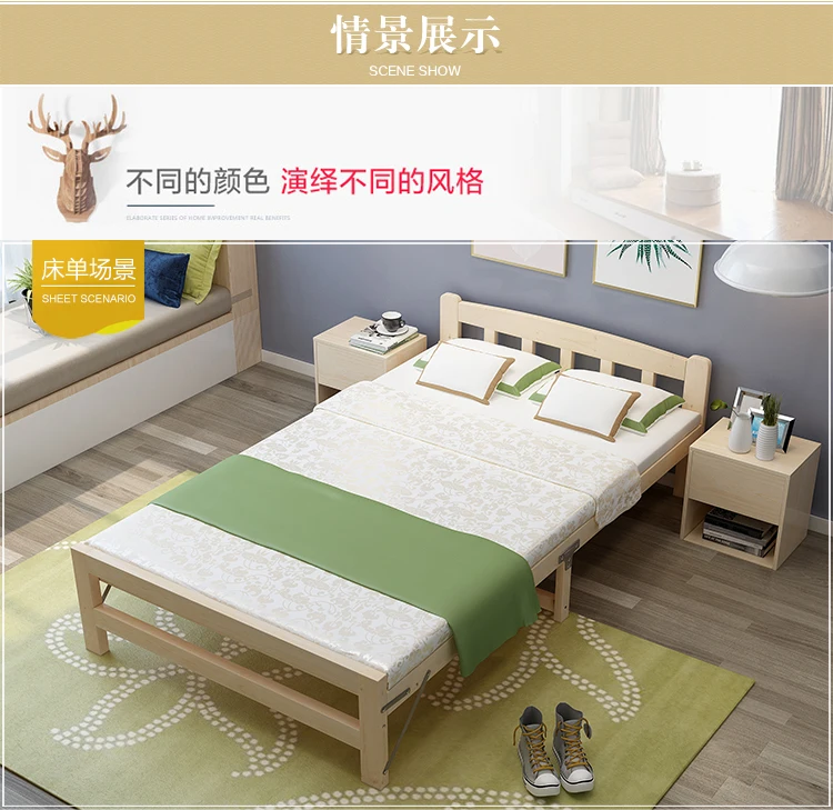 Складная кровать односпальная домашний обеденный перерыв Офисная кроватка