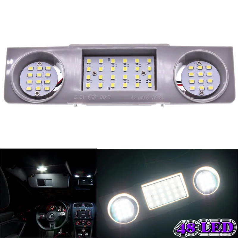 1 шт. Автомобильный светодиодный внутренний светильник для чтения купольная