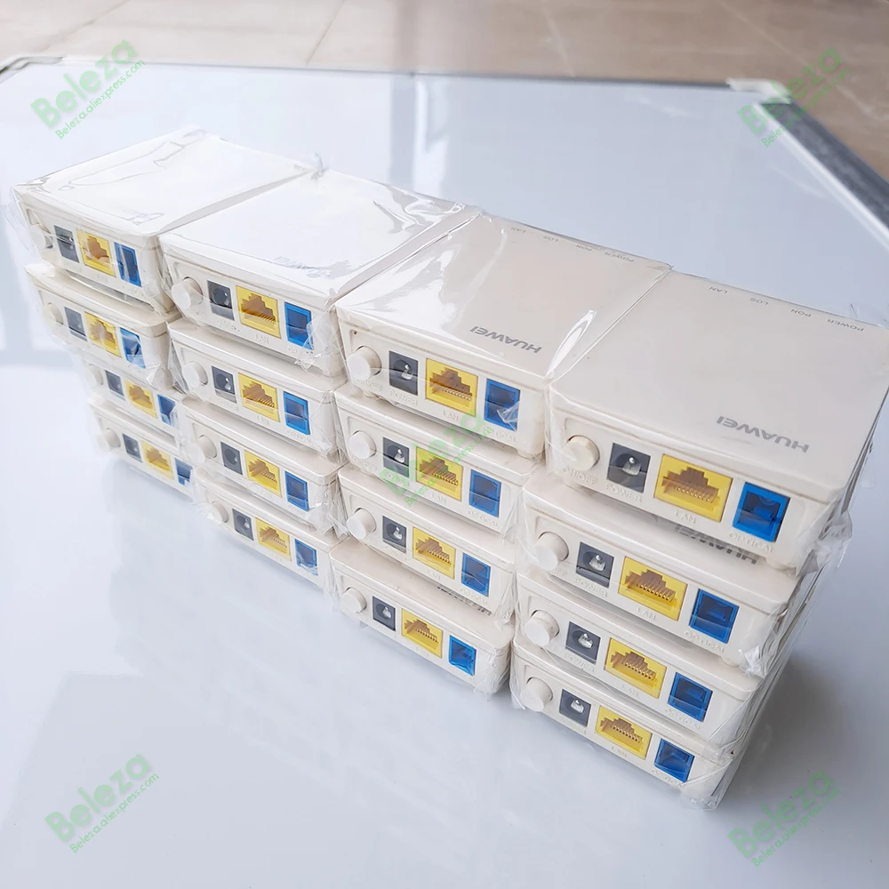 10 шт. партия hua wei hg8010H EPON 1GE as hg8310m ont FTTH fiberhome onu модем Подержанный GPON ONU ONT с