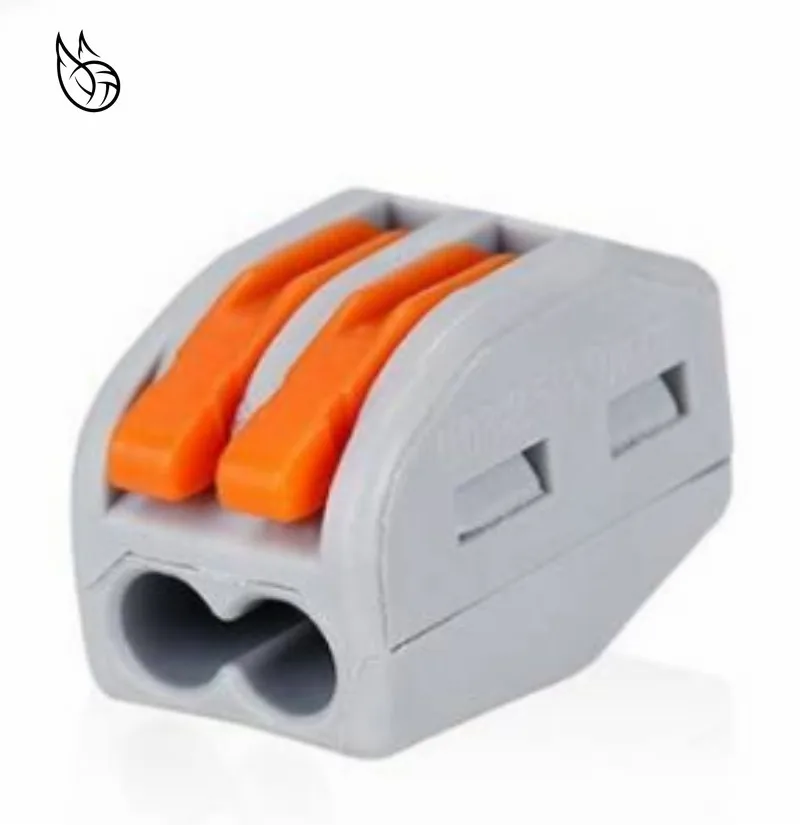 (50pcs/lot) 222-412 PCT-212 PCT212 Universal Compact Wire Wiring Connector 2 pin Conductor Terminal Block Lever 0.08-2.5mm2 |