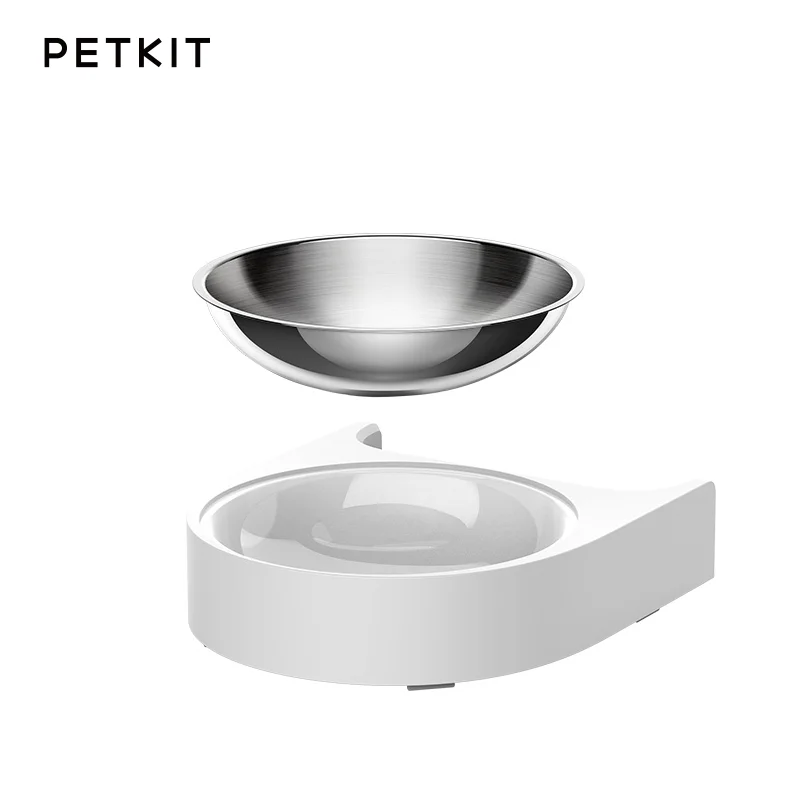 

PETKIT Pet Feeder Mini Stainless Steel Bowl Timing Cat Automatic Feeder Accessories Dog Bowls Dog Feeder Cat Bowls