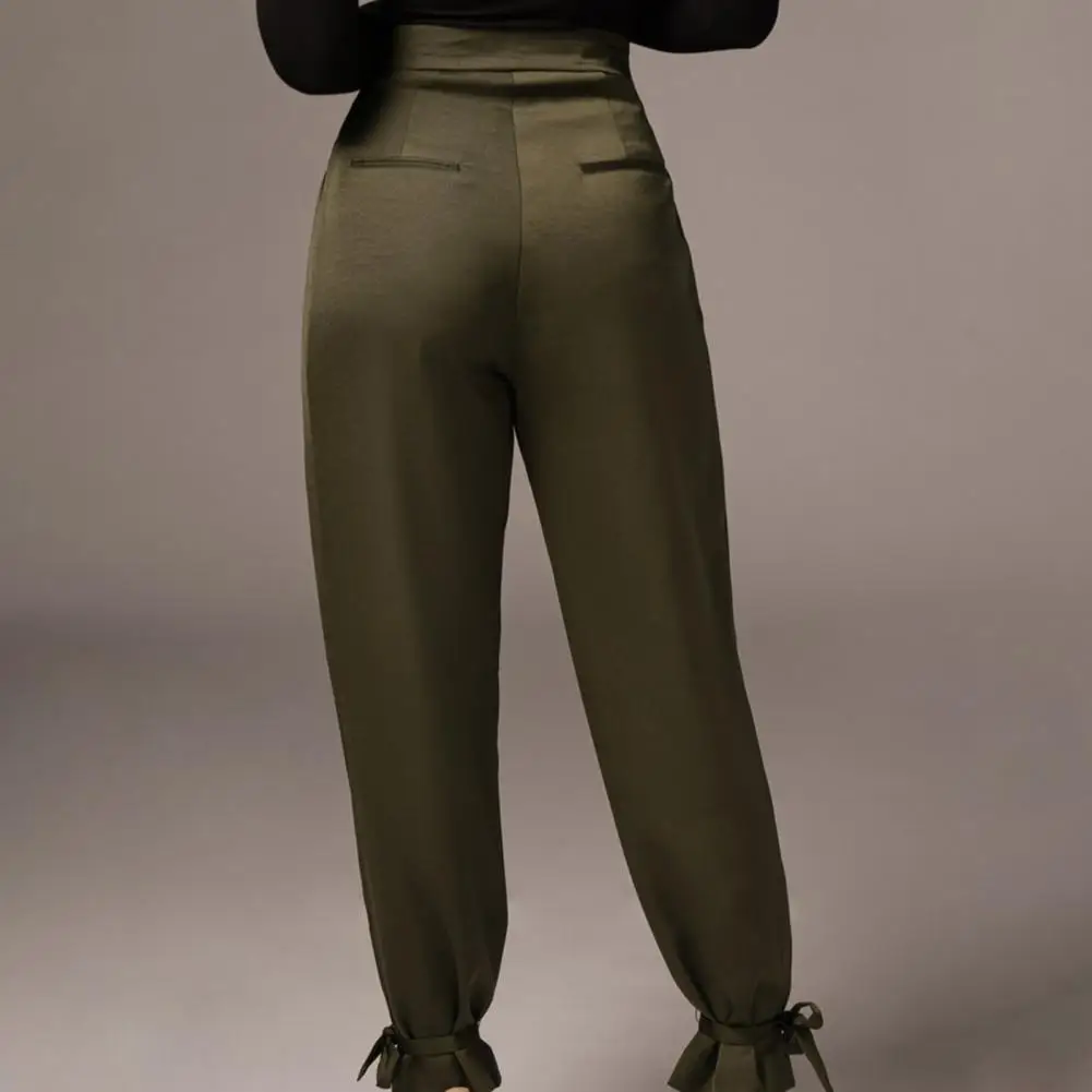 

Pants Women Cargo High Waist Full Length Pockets Women Trousers comfortable All-match Breathable Dating 2021