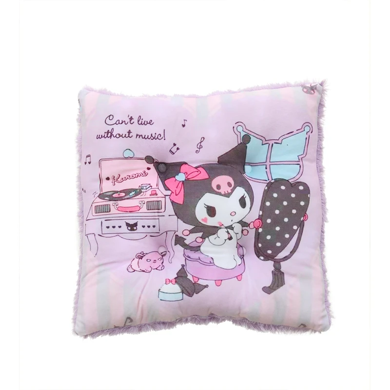 

New Style Kawaii Cinnamorol Kurom Pillow Melod Cushion Stuffed Doll Plush Toy Home Decoration Give Girls Gifts