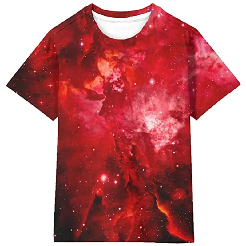 Новая летняя Мягкая футболка с 3D принтом для мужчин и женщин детская модная