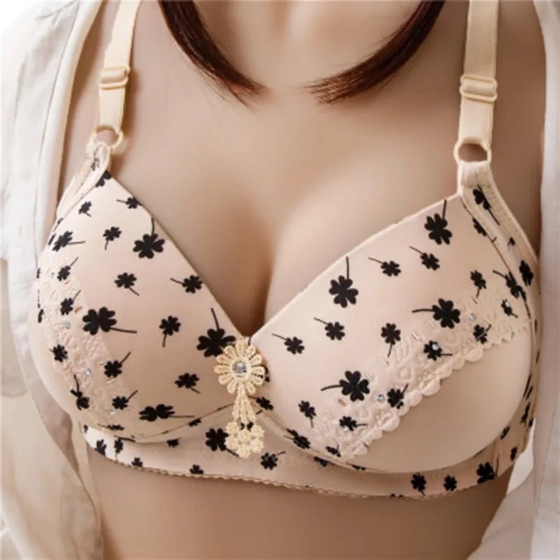 

Oeak Seamless Deep V Lace Bras For Women Wireless Push Up Bra Thin Comfort Underwear Sexy Lingerie French Style Bralette