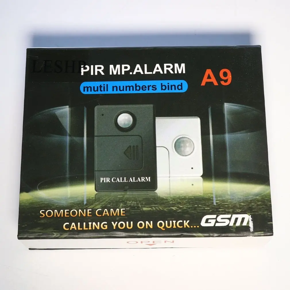 Mini PIR Alert Sensor Infrared GSM Wireless Alarm Monitor Motion Detection Hot Selling Anti-theft Detector EU Plug | Безопасность и