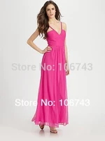 free shipping 2018 formal chiffon best seller new style best sexy brides custom draped dinner party prom gown bridesmaid dresses