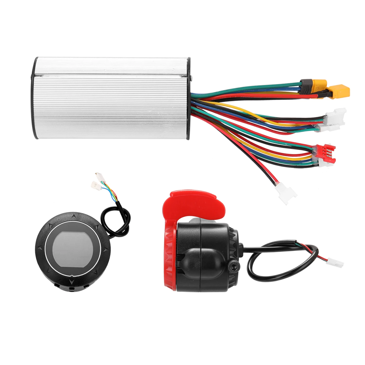 

24V Bike Speed Regulation Controller Scooter Accelerator Presses And Brake Shifter Electric Scooter Motor Controller Brake Set