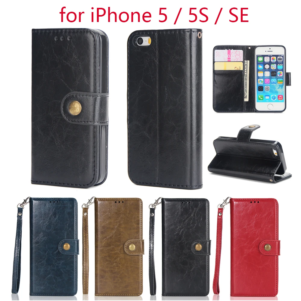 Чехол для iPhone5 чехол iPhone 5 5S SE книга 4 0 дюймов кошелек PU Coque подставка флип кожаный