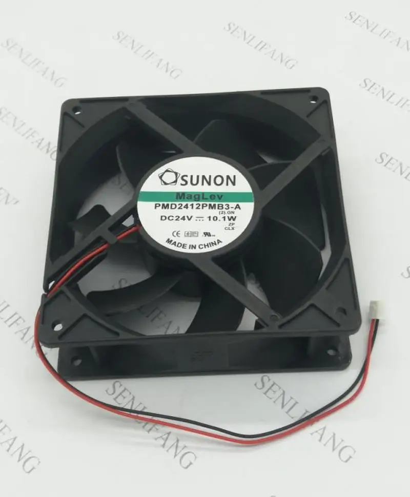 Для SUNON PMD2412PMB3-A 24 В 10,1 Вт 12 см 12038 2 линии Инвертор Вентилятор охлаждения
