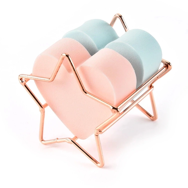 

1pc Makeup Sponge Powder Puff Rack Egg Powder Puff Bracket Box Dryer Organizer Beauty Shelf Holder Desktop Storage Dropshipping