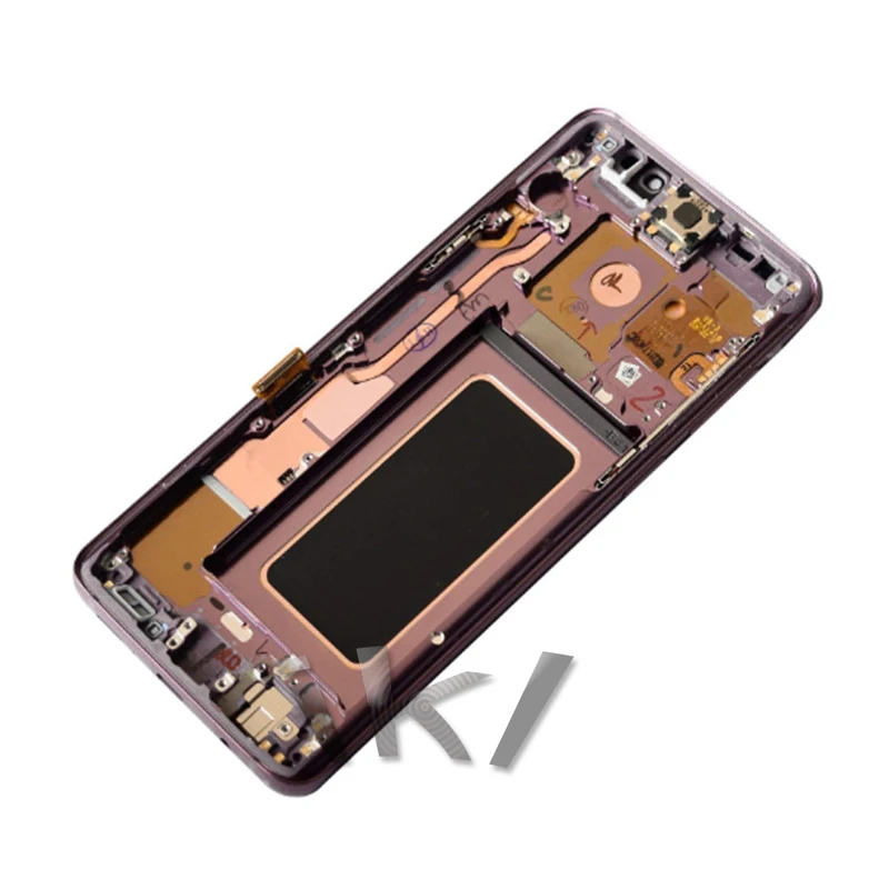 Reemplazo de la cubierta trasera de la bater&iacute;a G965, montaje LCD para Samsung Galaxy S9 Plus G965F, pantalla t&aacute;ctil, digitalizador con marco-4