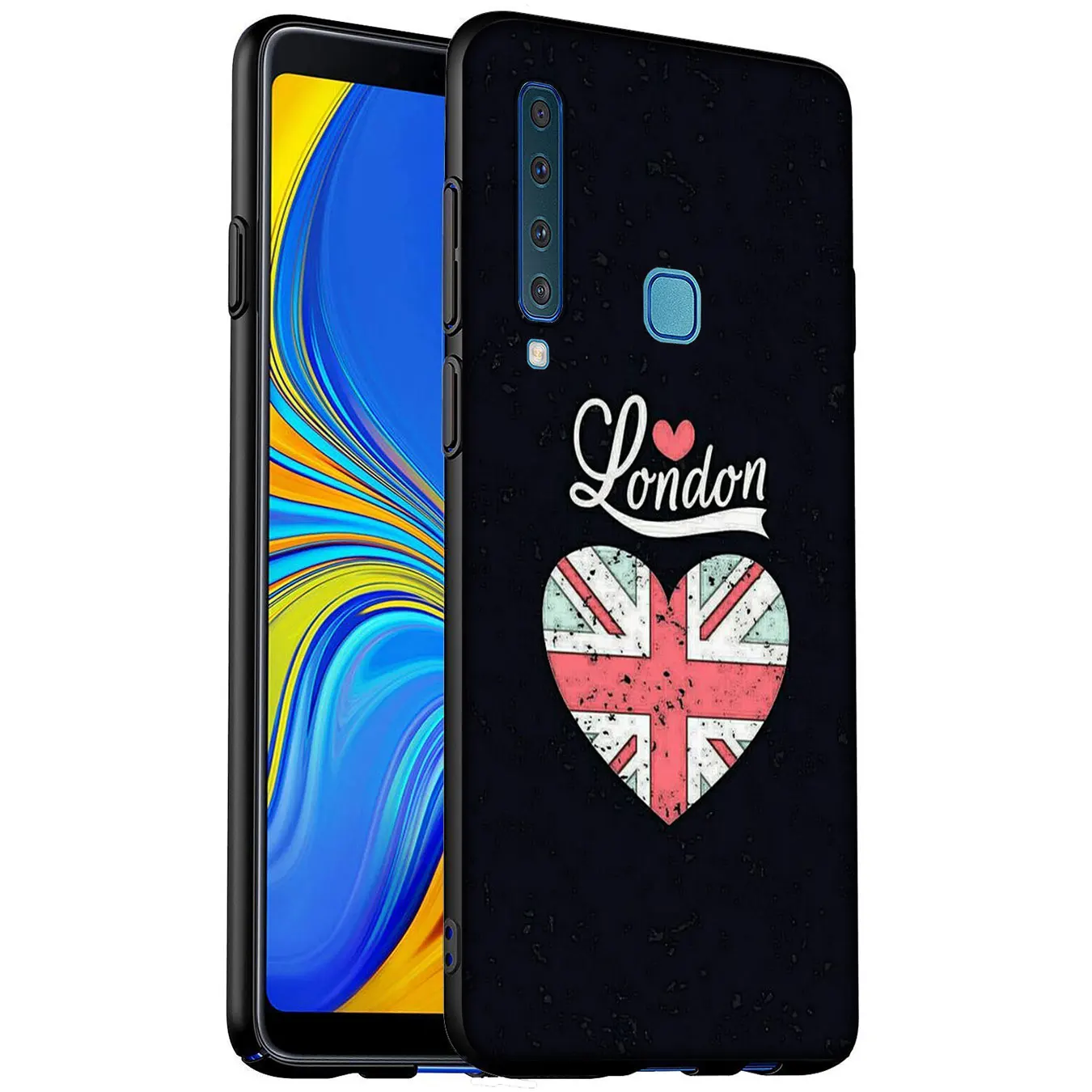 Мягкий силиконовый чехол Франция Париж Эйфелева башня для Samsung Galaxy A6 A7 A8 A9 2018 A3 A5