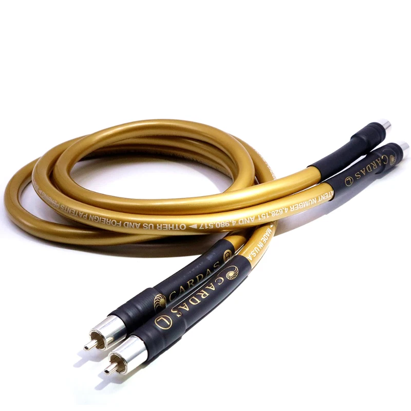 1 пара hifi аудио amp динамик Интерконнектор rca кабель Высокое качество OFC медное