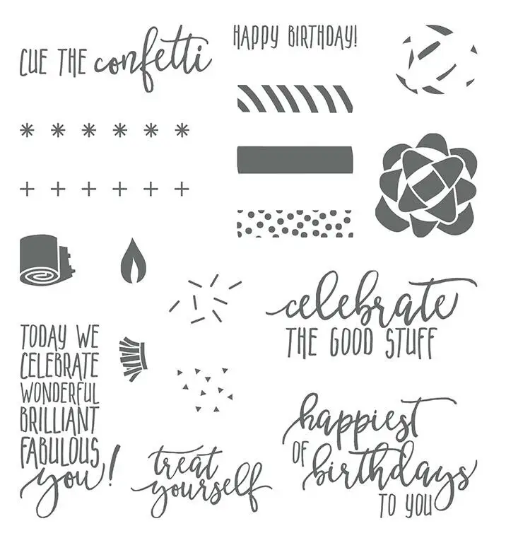 Прозрачные прозрачные штампы в виде цветов для скрапбукинга сделай