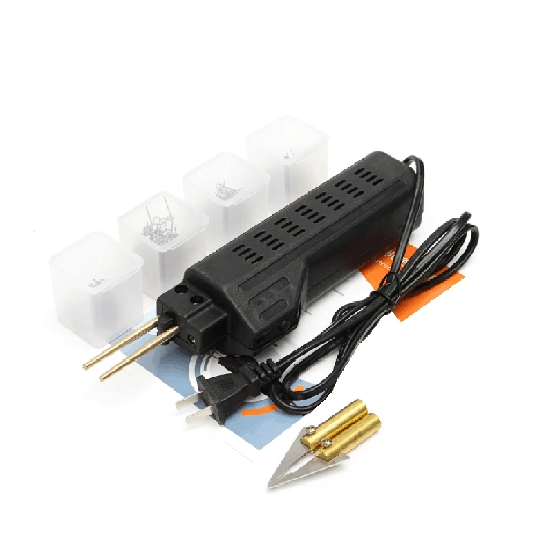 Us Plug Car Bumper Repair Machine Hot Stapler Plastic metal System Welding Fairing Auto Body Tool Welder Staple |