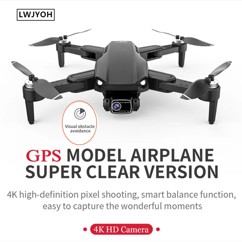 Dron L900PRO SE con GPS, 4K, c&aacute;mara Dual HD, fotograf&iacute;a a&eacute;rea profesional, Motor sin escobillas, cuadric&oacute;ptero plegable RC, Distance1200M-0