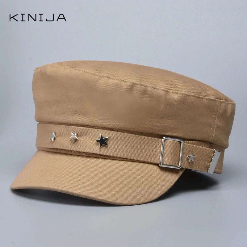 Модная шляпа в стиле панк с изображением морской тематики восьмиугольная для