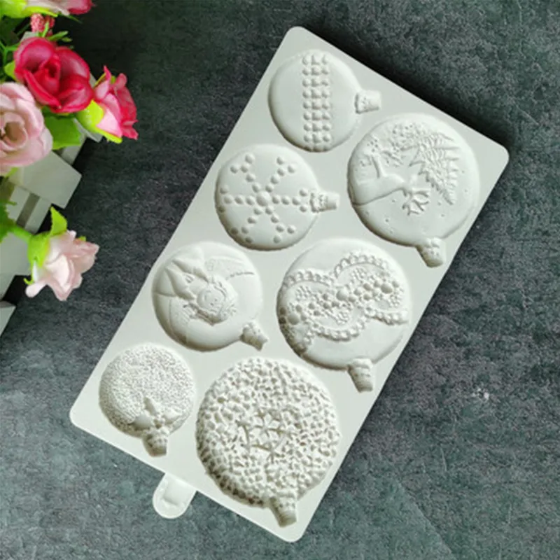 

Christmas Baubles Snowball Silicone Molds Fondant Cake Decorating Mould Sugarcraft Chocolate Baking Tool For Cakes Gumpaste Form