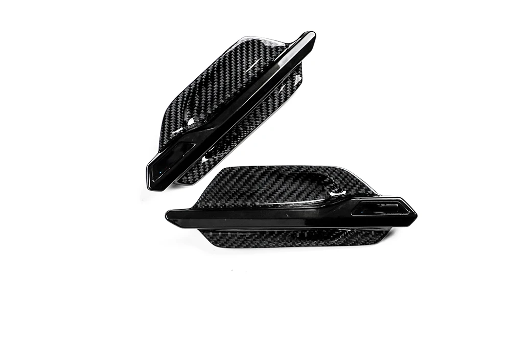 2014-UP ABS + Настоящее углеродное волокно сменная накладка крыла для BMW F87 M2 боковое