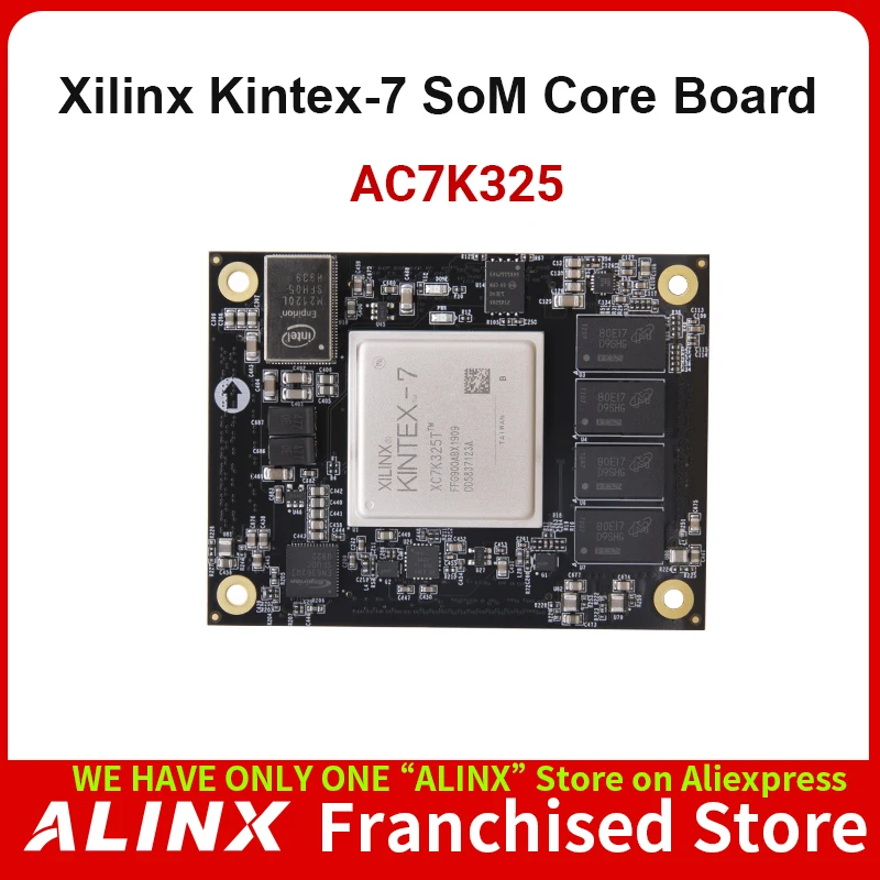 ALINX SoM AC7K325: xilKintex-7 K7 XC7K325 7325 Модуль промышленного класса FPGA макетная плата |