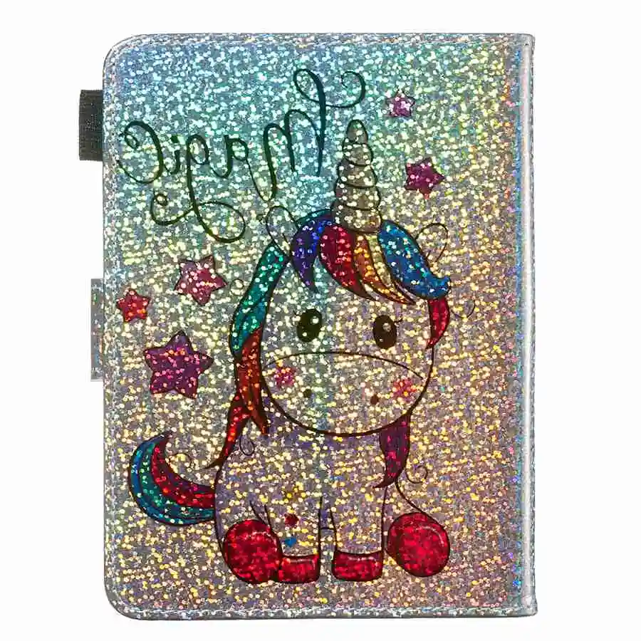 Из искусственной кожи чехол для Amazon все новые Kindle 658 2019 3D флэш покрытие чипа Coque