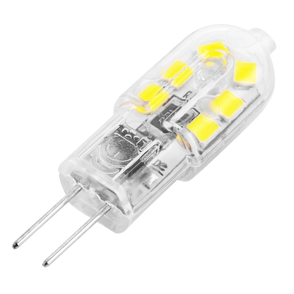 8 шт./лот G4 светодиодные лампы DC12V 12LED 3 Вт SMD2835 Мини прожектор люстра освещение