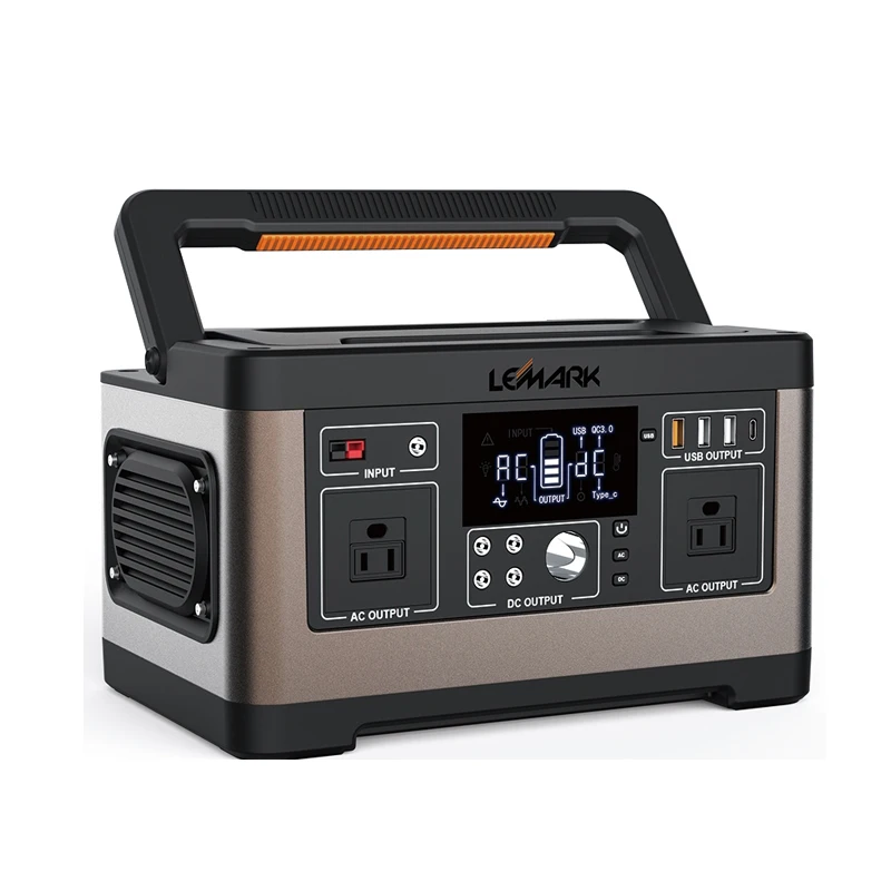 

Внешний портативный блок питания на 220 В переменного тока, 500 Вт, резервная литиевая батарея 5 В, 12 В, 110 В, внешний аккумулятор