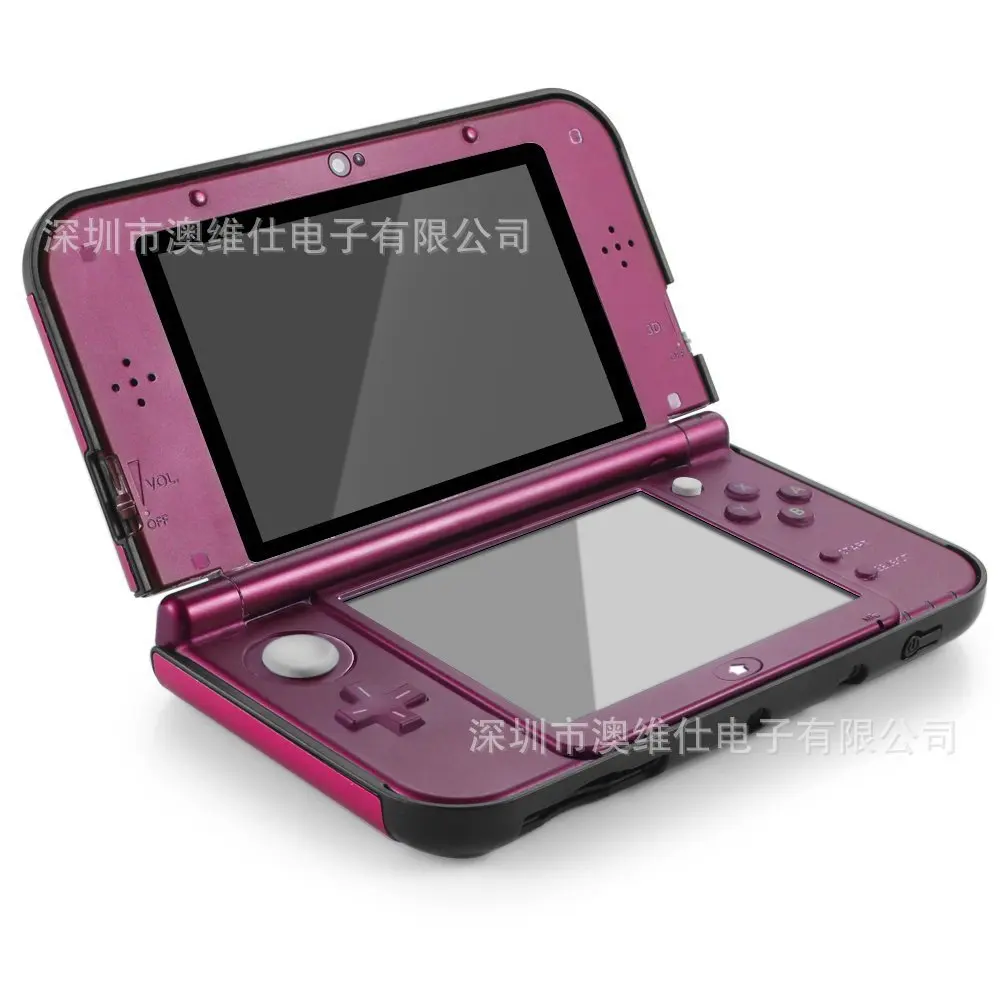 Напрямую от производителя продажи nintendo 3DS LL металлический защитный чехол 3DS XL Разделение Тип Пластик Алюминий Чехол 9-Цвет