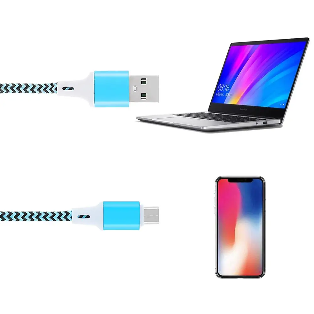 DiGiYes USB Type C Cable 0.3M / 1M 2M Micro 2.5A Nylon Fast Charge Data for Android Mobile Phone | Электроника