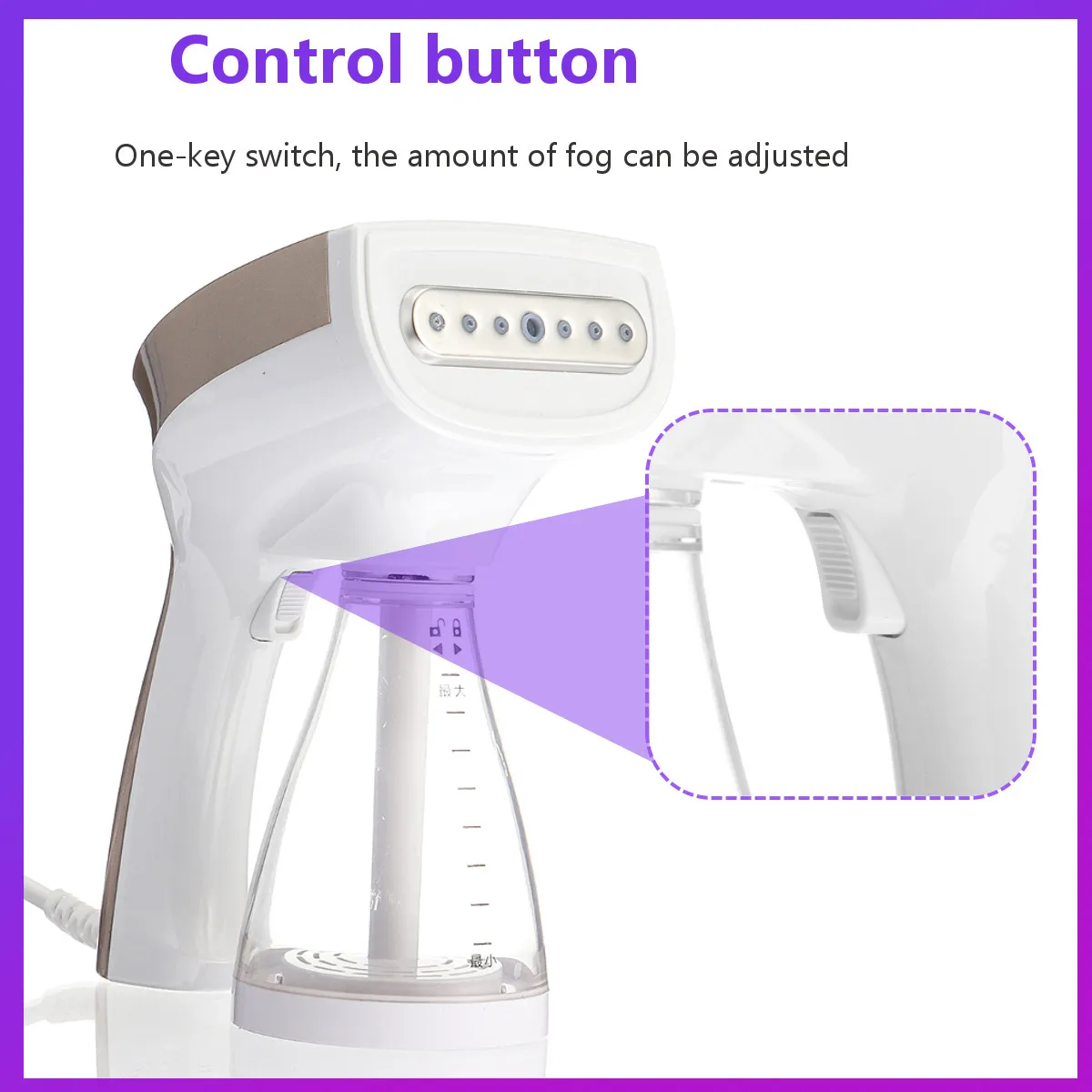 110/220V 1200W 250ML Portable disinfection Nano atomizing sprayer with Spray Gun Steam purifies air sterilizing For Home Garden |